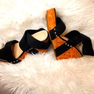 SHEIN Strappy wedge sandals